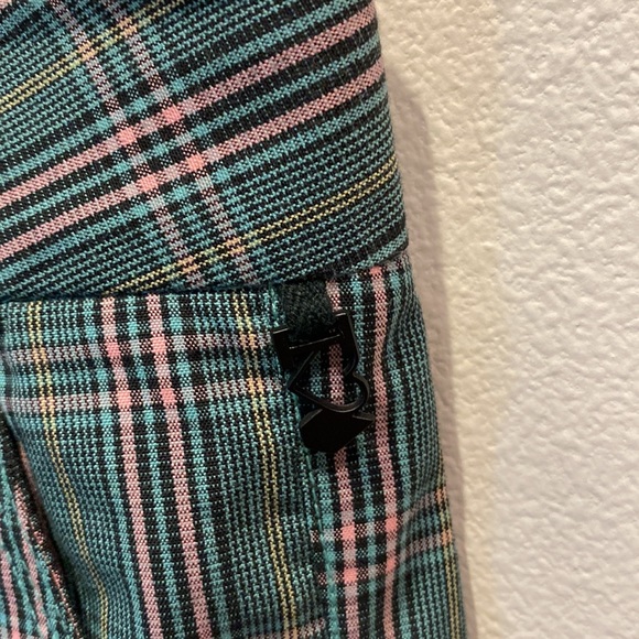 Vintage Volcom plaid Capri pants size 11 juniors - Picture 5 of 11